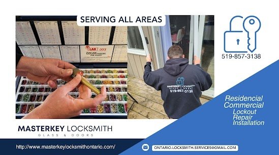 MasterKey Locksmith Services In Kitchener