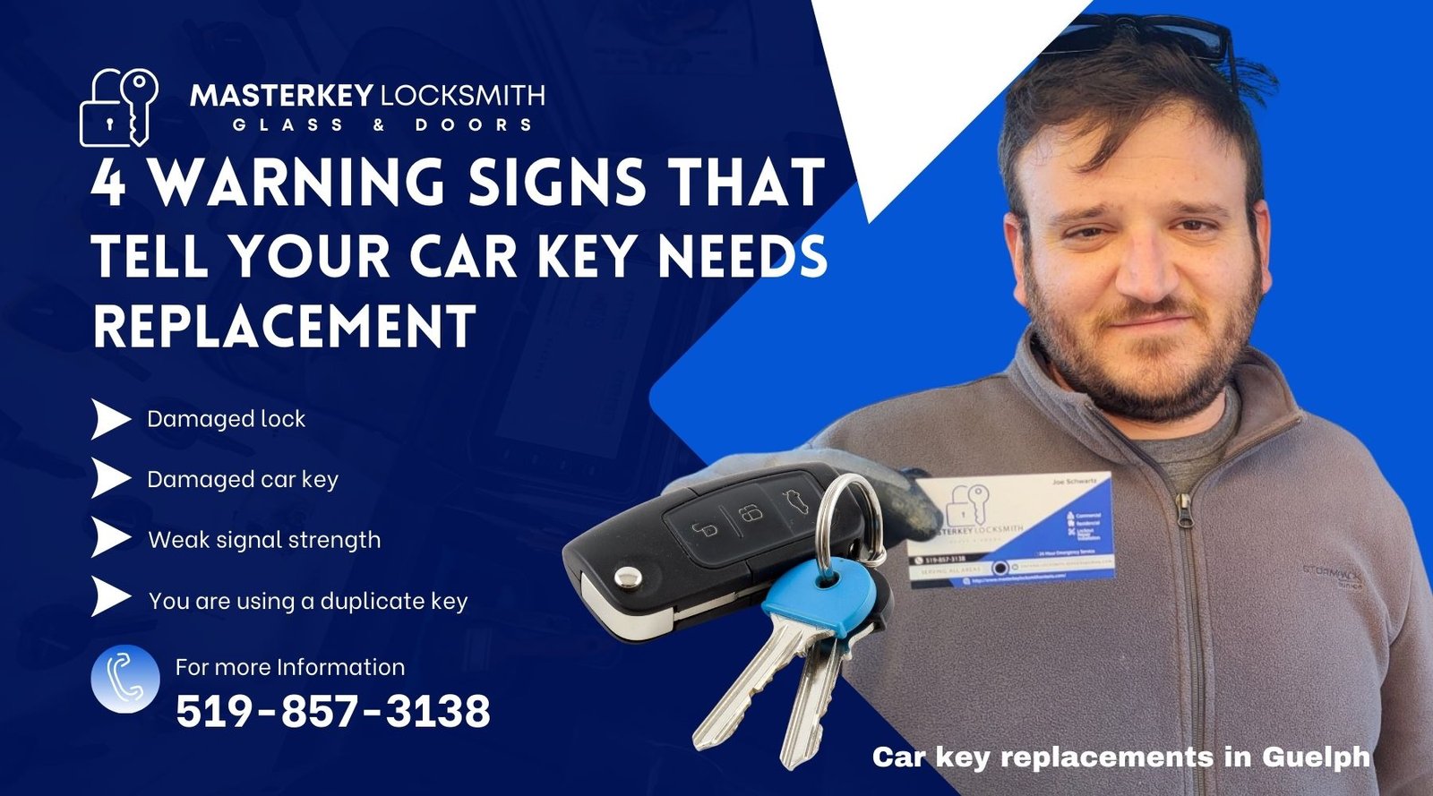 Car key replacements in Guelph