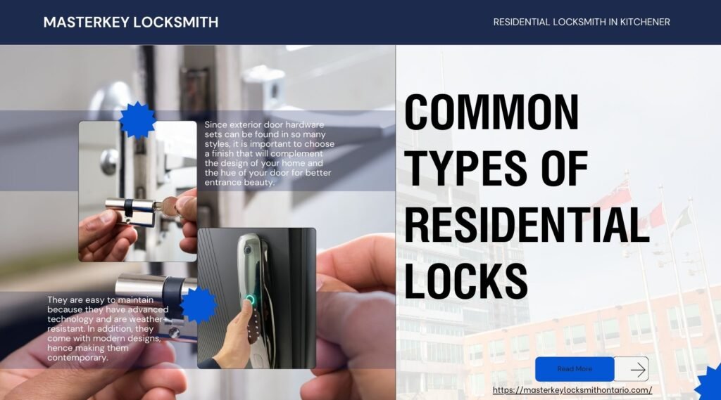 Residential Locksmith in Kitchener