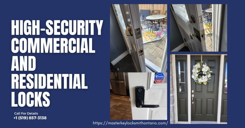 High-Security Commercial and Residential Locks
