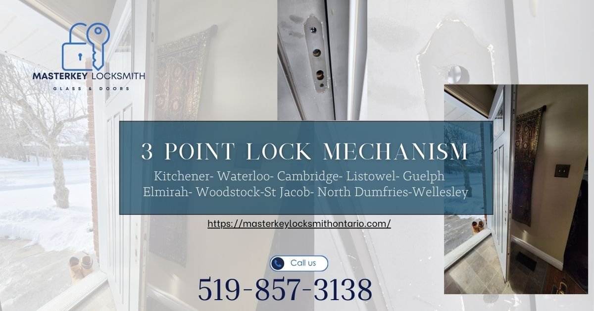 3 point lock mechanism