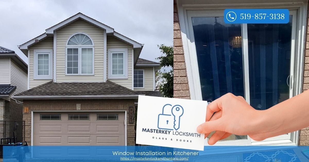 Window installation in Kitchener