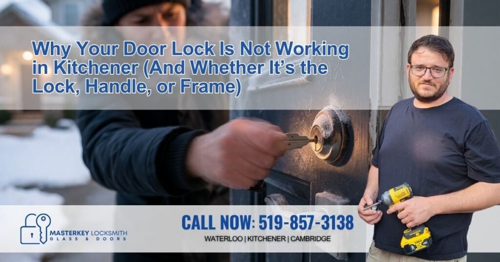 door lock is not working in kitchener