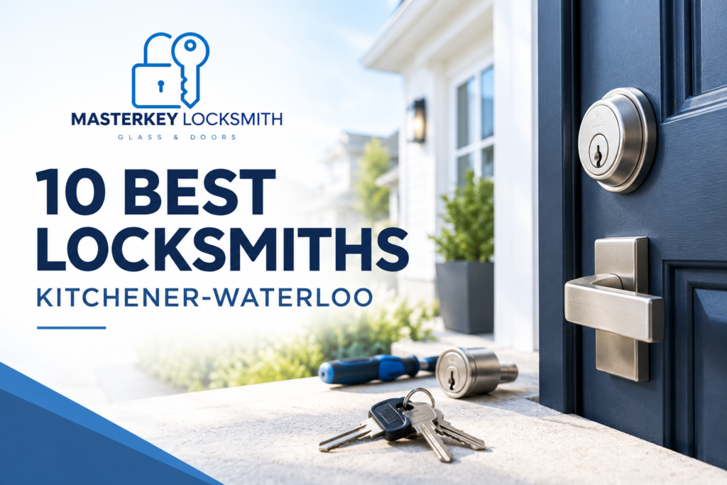 10 best locksmiths in Kitchener-Waterloo for lock repair and installation recomended